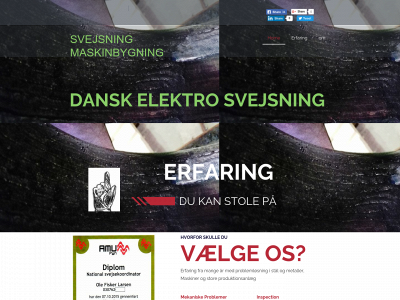 dansk-elektro-svejsning.dk snapshot