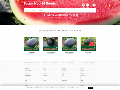 sagarhybridseeds.com snapshot