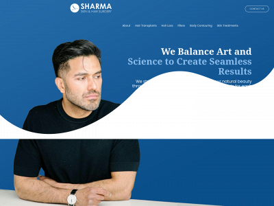 thesharmaclinic.com snapshot