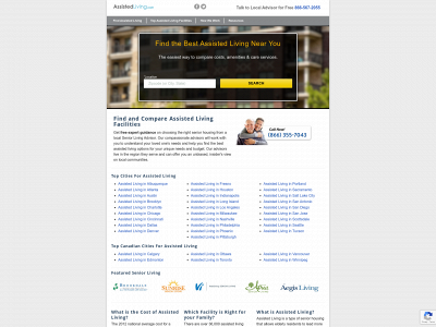 www.assistedliving.com snapshot