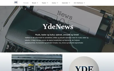 ydenews.dk snapshot