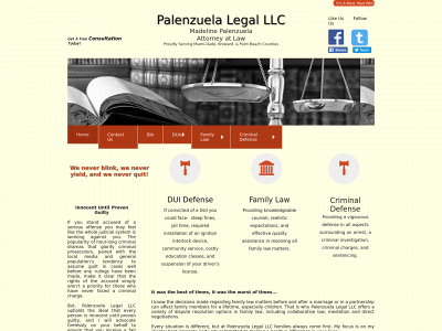 palenzuelalegal.com snapshot
