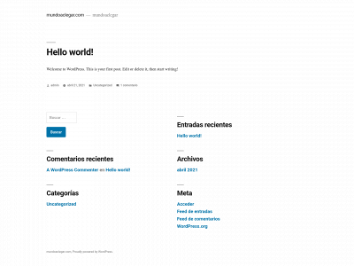 mundoaclegar.com snapshot