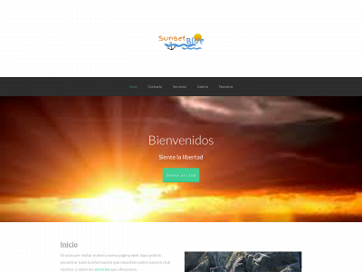 sunsetblue.es snapshot