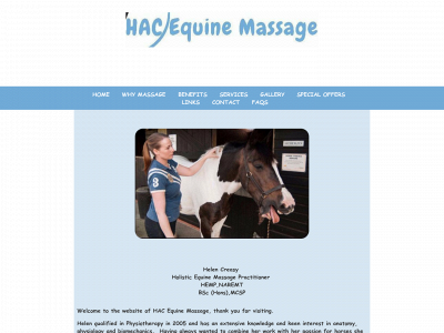 horses4massage.co.uk snapshot