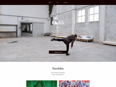 kaddiart.com snapshot