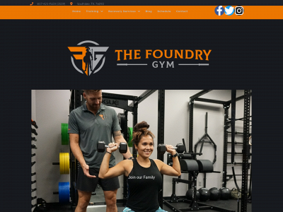 thefoundrygym.com snapshot