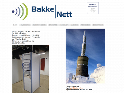 bakke-nett.no snapshot