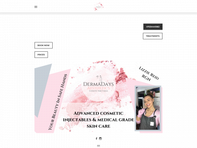 www.dermadays.com snapshot