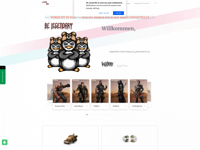 legendary-squad.de snapshot