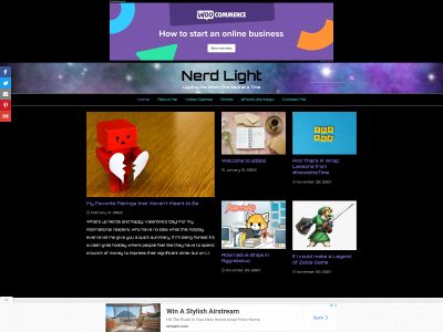 thenerdlight.com snapshot