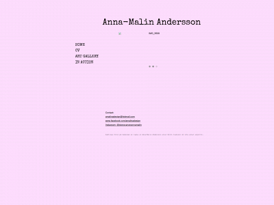 amalinadesign.se snapshot