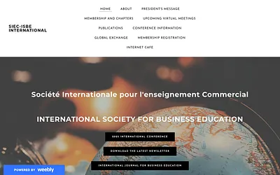 www.siec-isbe.org snapshot