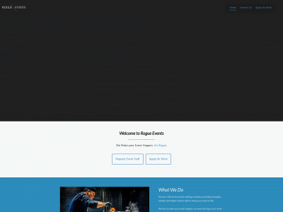 rogue-events.com snapshot