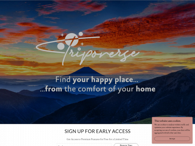 tripoverse.com snapshot