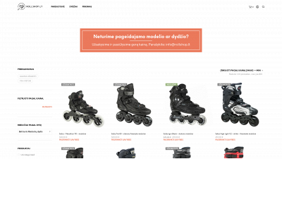 rollshop.lt snapshot