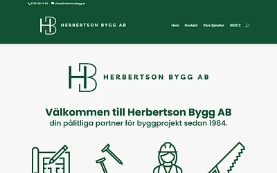 herbertsonbygg.se snapshot
