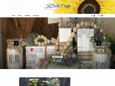 kbellacrafts.com snapshot