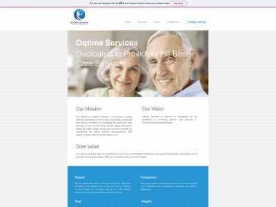 oqtimaservices.co.uk snapshot