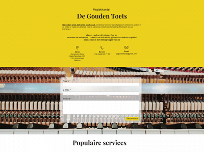 degoudentoets.be snapshot