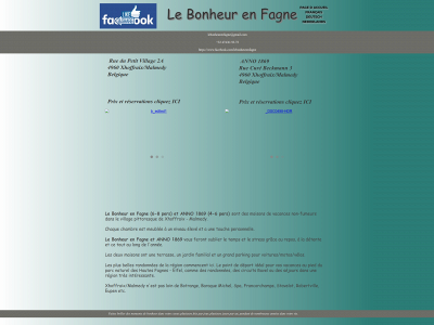 lebonheurenfagne.be snapshot