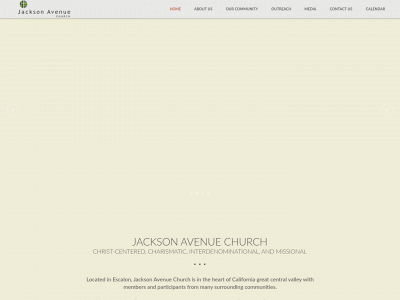 jacksonavenuechurch.com snapshot