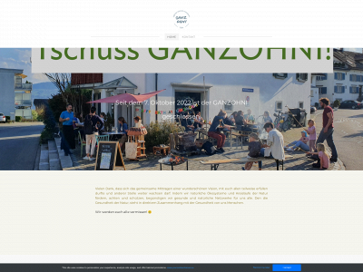 ganzohni.ch snapshot
