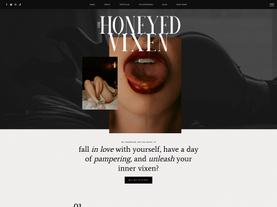 thehoneyedvixen.com snapshot