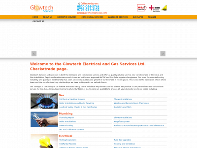 glowtechservices.com snapshot