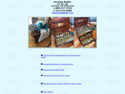 sterlingbuffet.com snapshot