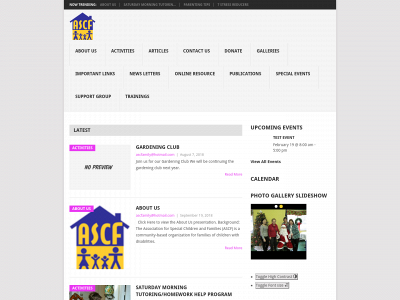 ascfamily.org snapshot