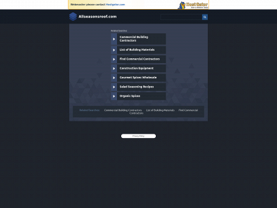 allseasonsroof.com snapshot