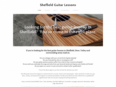 sheffield-guitar-lessons.co.uk snapshot