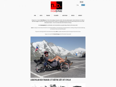 nicebikes.se snapshot