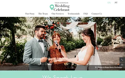 youreuropeanweddingcelebrant.com snapshot