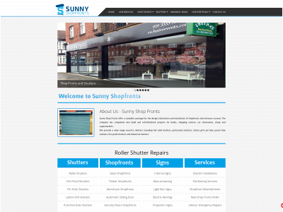 sunnyshopfronts.com snapshot