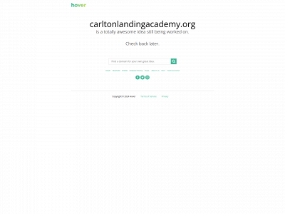 carltonlandingacademy.org snapshot