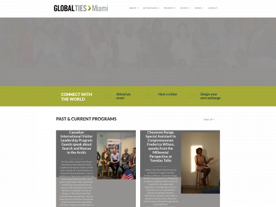 globaltiesmiami.org snapshot