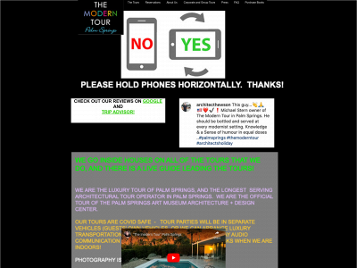 moderntour.com snapshot