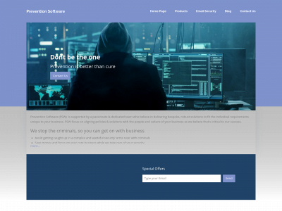 preventionsoftware.net snapshot