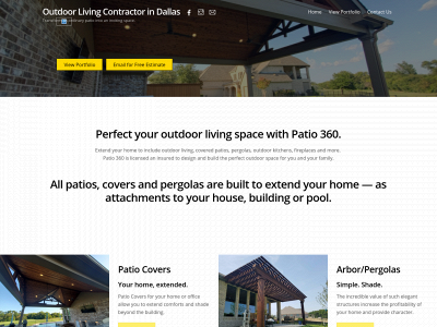 patio360outdoors.com snapshot
