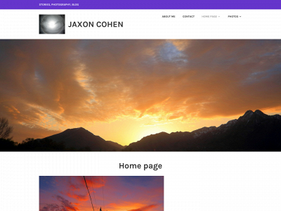 jaxoncohen.com snapshot