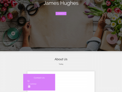 jameswhughes.co.uk snapshot