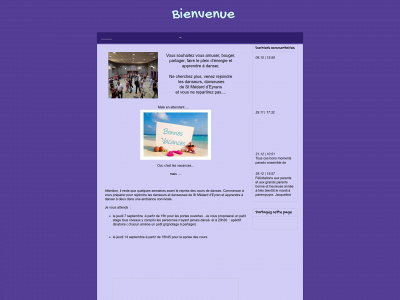 dansezvous.fr snapshot