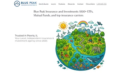 bluepeakinsuranceagency.com snapshot