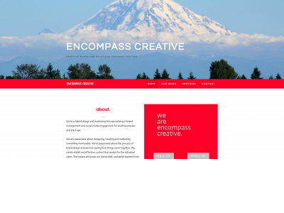 encompasscreative.design snapshot