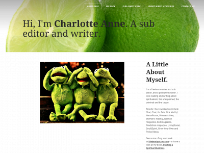 www.charlotteanneedwards.co.uk snapshot