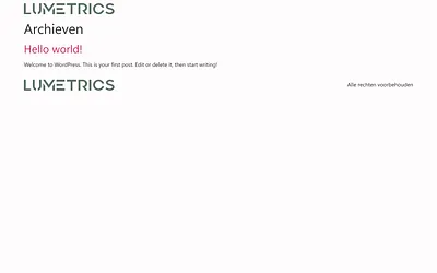 lumetrics.nl snapshot