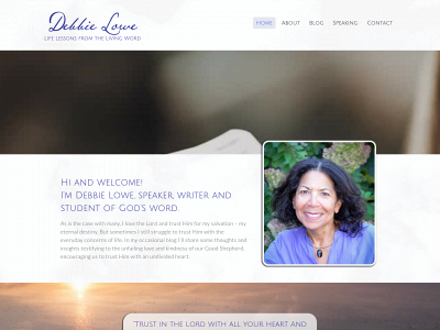 debbielowe.org snapshot