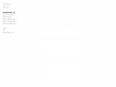 oskarhult.com snapshot